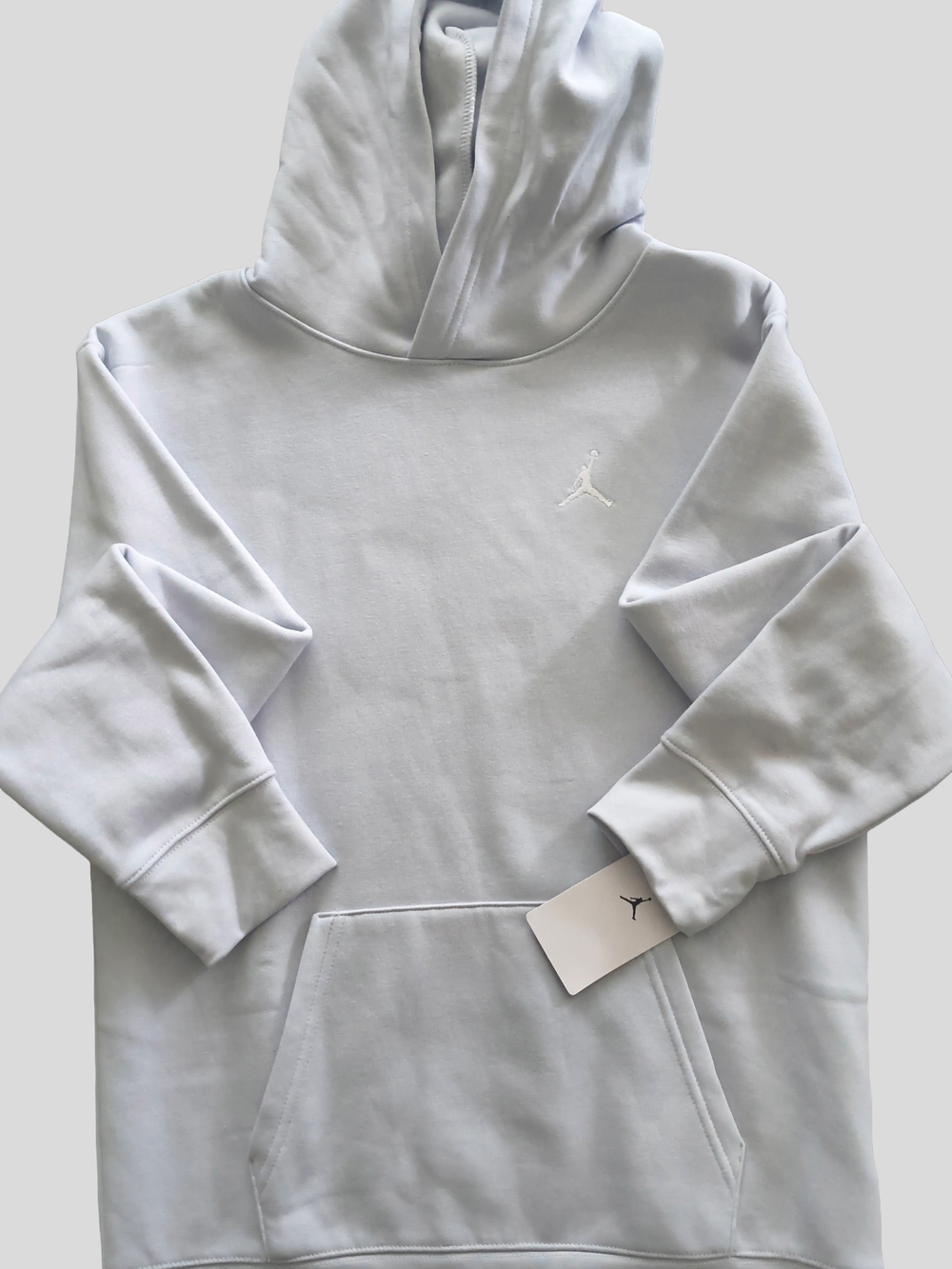 Jordan Boys Light Blue Pullover Hoodie